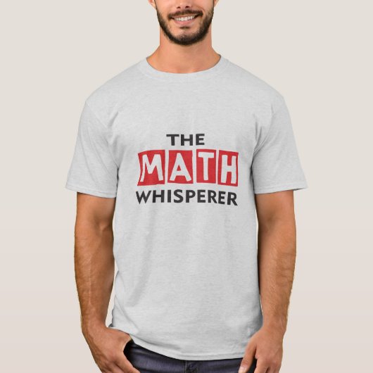 Funny Wiskunde Shirt wiskundige Gift Idea (Voorkant)