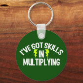 Funny Wiskunde Sleutelhanger (Achterkant)