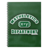 Funny Wiskunde Slogan Notitieboek (Voorkant)