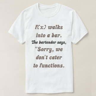 Funny Wiskunde T-shirt