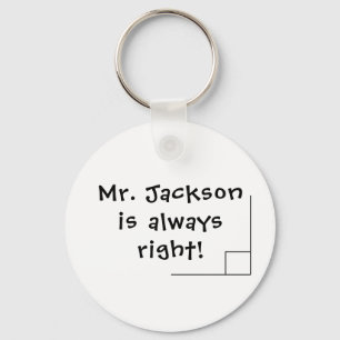 Funny Wiskunde Teacher Humor Sleutelhanger