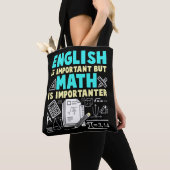 Funny Wiskunde Teacher Joke Wiskunde Geek School Tote Bag (Dichtbij)