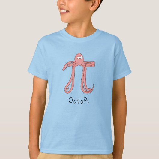 Funny Wiskunde Teacher Octopus T-shirt (Voorkant)