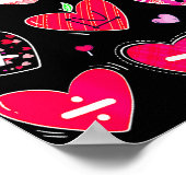 Funny Wiskunde Teacher Valentijnsdag Pi Wiskunde L Poster (Hoek)