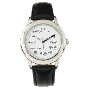 Funny Wiskunde vergelijking Horloge