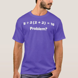 Funny Wiskunde vergelijking Viral Mathematics verw T-shirt