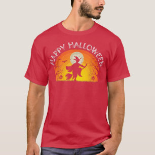 Funny Witch Happy Halloween Spooky Costume T-shirt