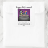 Funny Witch Humor Halloween Stickers (Tas)