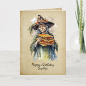 Funny Witch Kaart (Voorkant)