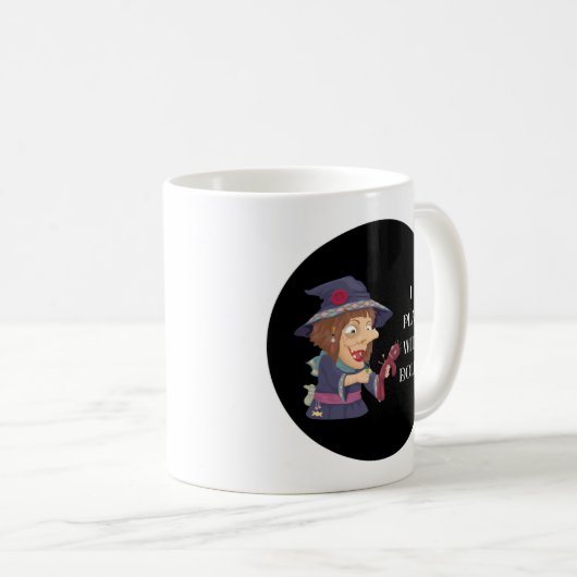 Funny Witch Voodoo Koffiemok (Voorkant rechts)