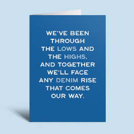 Funny witty original happy birthday kaart