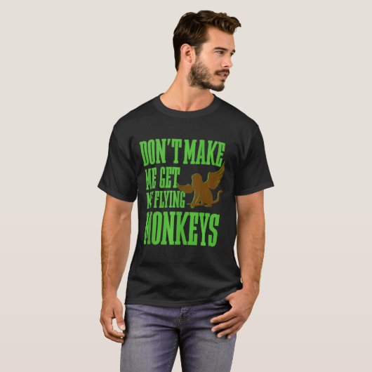 Funny Wizard of OZ Wyed Witch krijgt mijn vliegend T-shirt (Voorkant volledig)