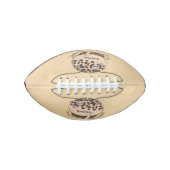 Funny woestijn regen kikker cartoon illustratie american football (Voorkant)