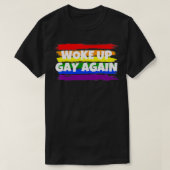 Funny Woke weer over politiek satire LGBTQ T-shirt (Design voorkant)