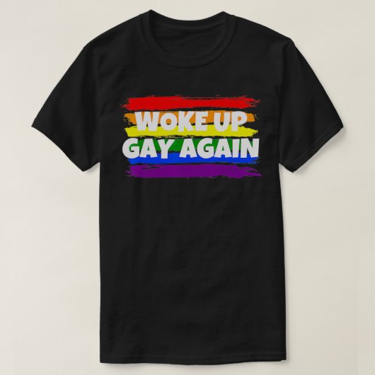 Funny Woke weer over politiek satire LGBTQ T-shirt (Design voorkant)