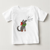 Funny Wolf Happy Howlidays Holiday (Voorkant)