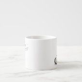 Funny Wolf Happy Howlidays Holiday Espresso Kop (Voorkant)