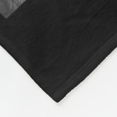 Funny Wolf Photo Booth Sungles Dog Fleece Deken (Hoek)