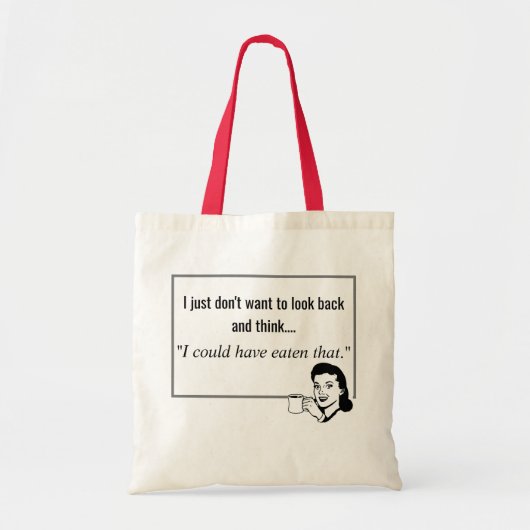 Funny  Woman Canvas tas (Voorkant)
