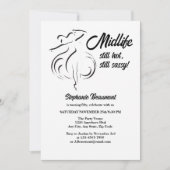 Funny Woman's Midlife Still Hot 50e verjaardag Kaart (Voorkant)