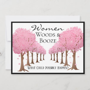 Funny Women Bossen & Booze Lady Party Kaart