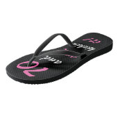 Funny Women's 70th Birthday Teenslippers (Schuin)