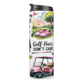 Funny Women's Golf Thermosbeker (Geroteerd rechts)