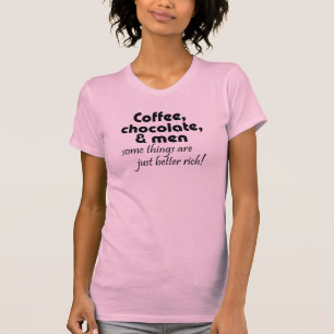 Funny womens koffiegiften met lange hoes humor shi t-shirt