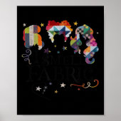 Funny Womens Quilting Quilter Sewer Sewing I Smell Poster (Voorkant)