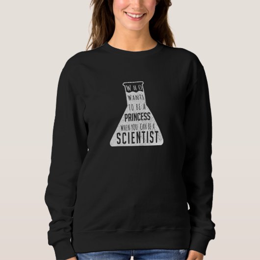 Funny Womens Science Chemistry Biology Student Tea Trui (Voorkant)