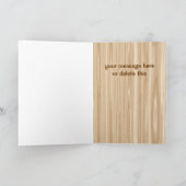 Funny Woodturner Definition Woodturn Birthday Kaart (Binnen)