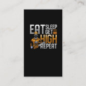 Funny Woodworker Quote Forest Arborist Humor Visitekaartje (Voorkant)