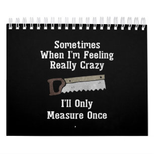 Funny Woodworkers Carpenter Gift Kalender