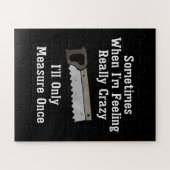 Funny Woodworkers Carpenter Gift Legpuzzel (Horizontaal)