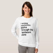 Funny Woodworkers Carpenter Hardware Store Shoping T-shirt (Voorkant volledig)