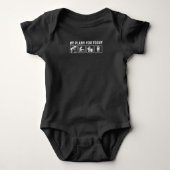 Funny Woodworking Father Carpenter My Plans Romper (Voorkant)