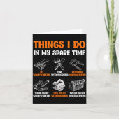Funny Woodworking Things I Do In My Spare Time  Kaart (Voorkant)