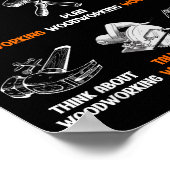 Funny Woodworking Things I Do In My Spare Time  Poster (Hoek)