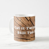 Funny WoodworkMok Coffee Koffiemok (Voorkant links)