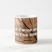Funny WoodworkMok Coffee Koffiemok (Center)