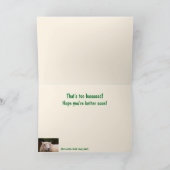 Funny Wooly Sheep krijgt het goed Kaart (Binnen)