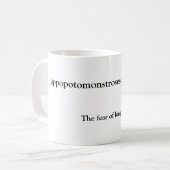 Funny Word Definitions Koffiemok (Voorkant links)