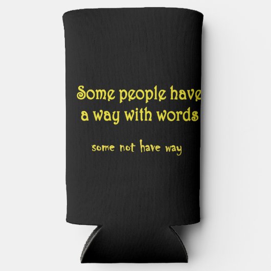 Funny Wordplay: A Tale of Two Sentences Seltzer Blikjeskoeler (Voorkant)
