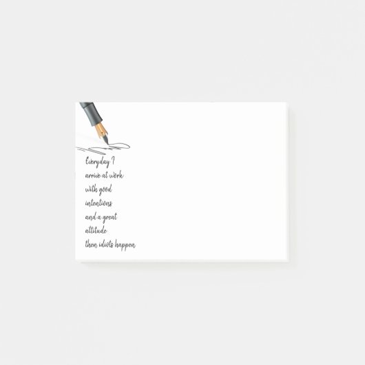 Funny Work Gezegde Funny Quote Notes (Voorkant)