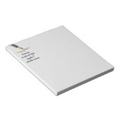 Funny Work Gezegde Funny Quote Notes Notitieblok (Schuin)