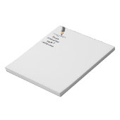 Funny Work Gezegde Funny Quote Notes Notitieblok (Linkerzijde)