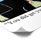 Funny Work Humor Bonus Poster (Hoek)