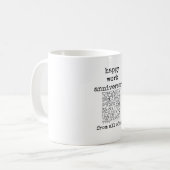 Funny Work Jubileum Mok van ons allemaal (Voorkant links)