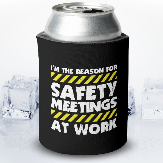 Funny Work Meme - Safety Meetings Funny Co-Worker Blikjeskoeler
