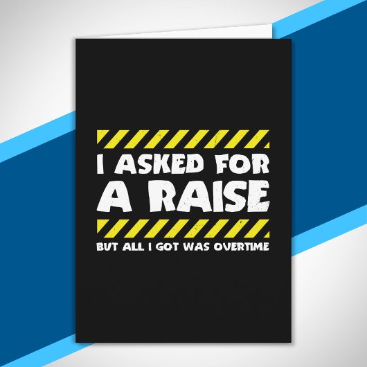 Funny Work Meme - Working Overtime Factory Worker Kaart